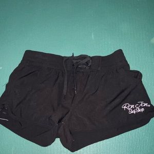 Ron jon surf shop Black shorts - sport shorts - size small - 0-2